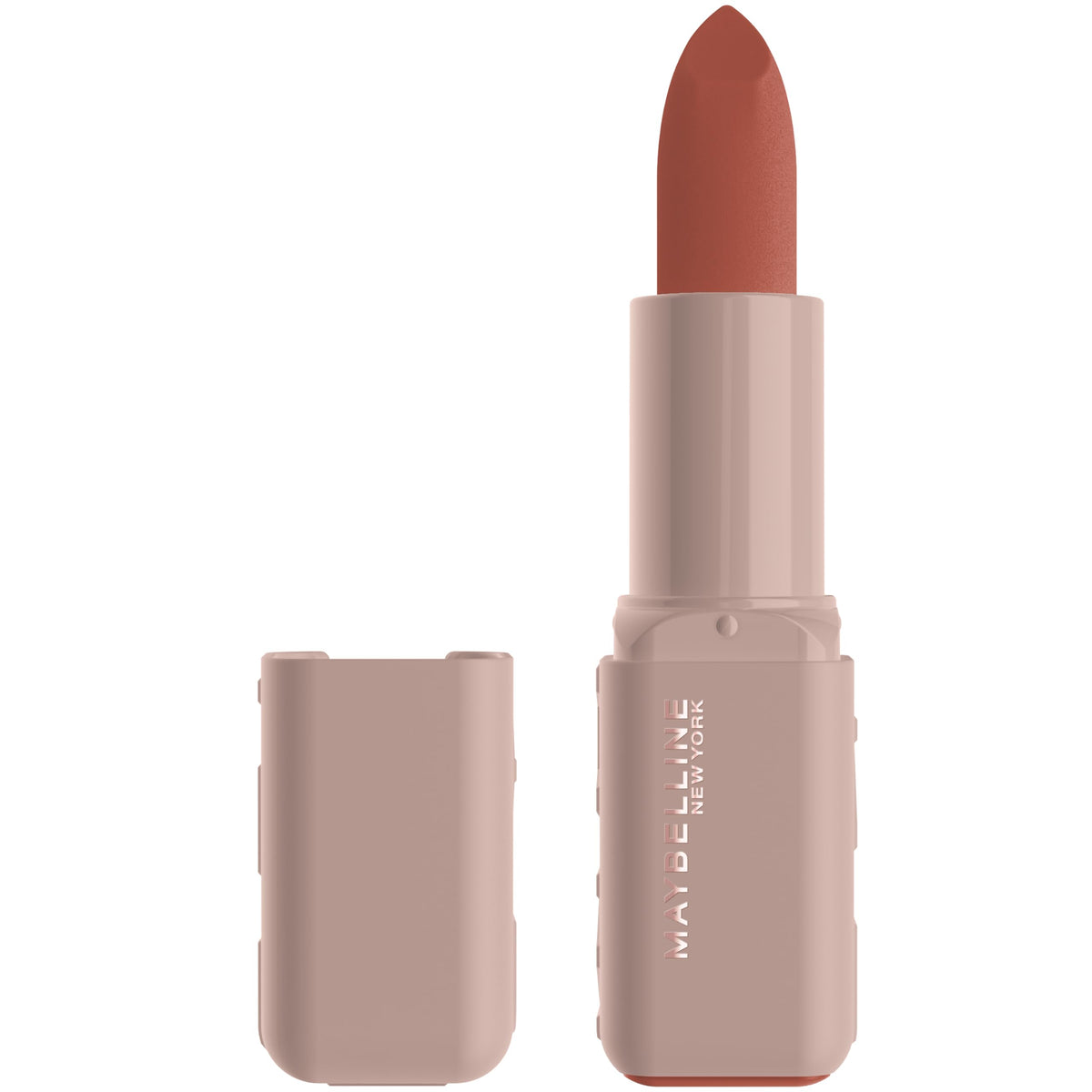 Maybelline Serum Bullet Lipstick - 8H Plumping Moisture, Hyaluronic Acid, Matte Finish, Shade 'Scuse Me 008