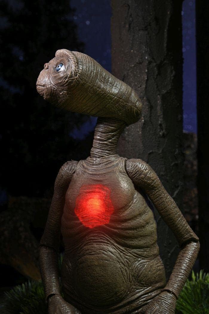 NECA E.T. The Extra-Terrestrial 40th Anniversary - E.T. Ultimate 7" Action Figure with LED (55079)