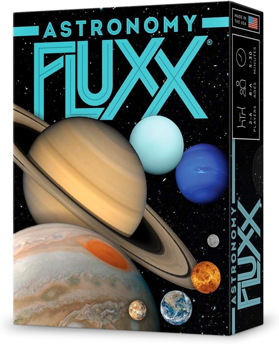 Looney Labs Astronomy Fluxx Board Game | Ages 8+ | 2-6 Players | 5-30 Min Play Time 2