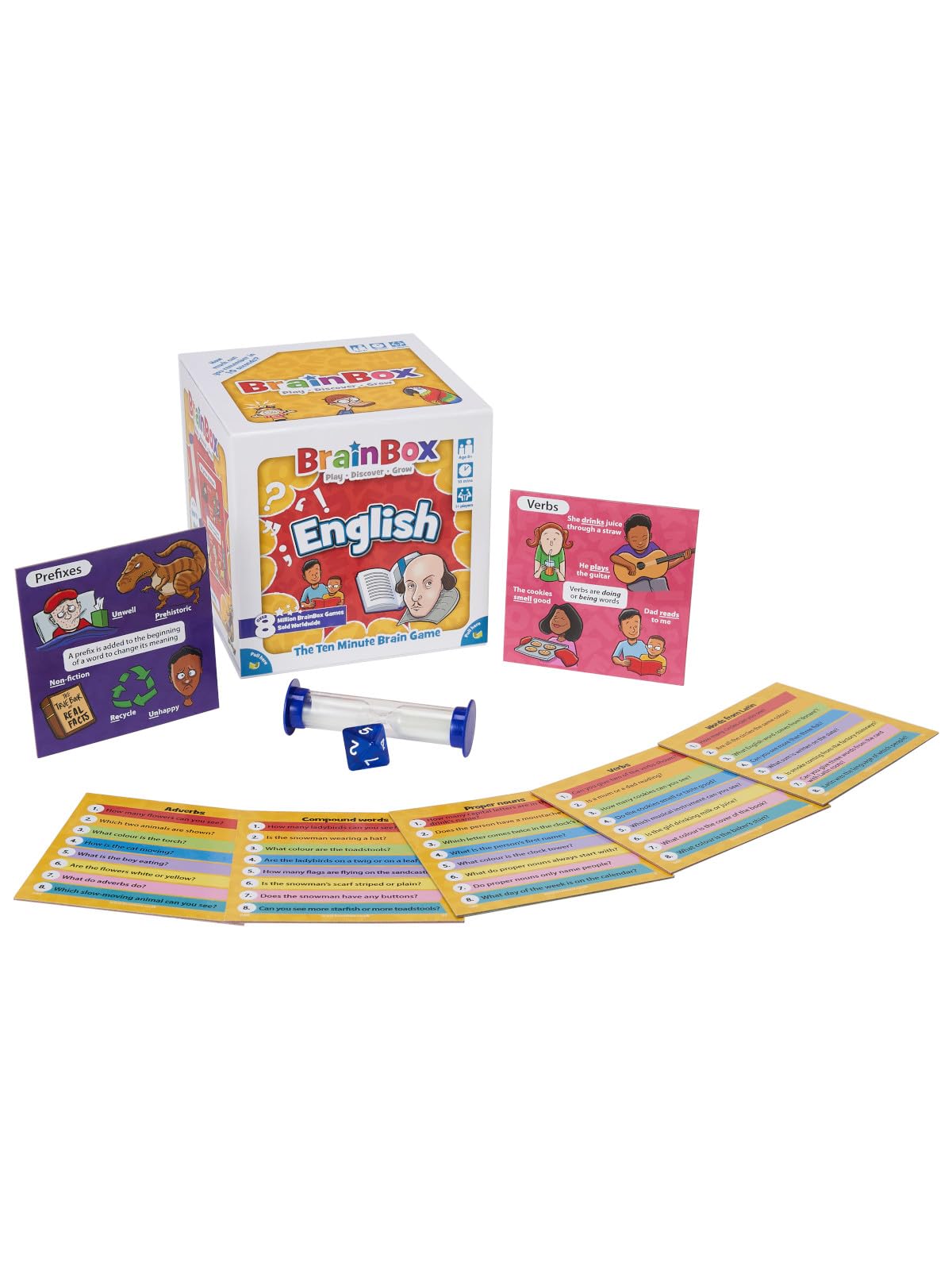 BrainBox English Card Game - Educational Memory Game for Ages 8+ 2