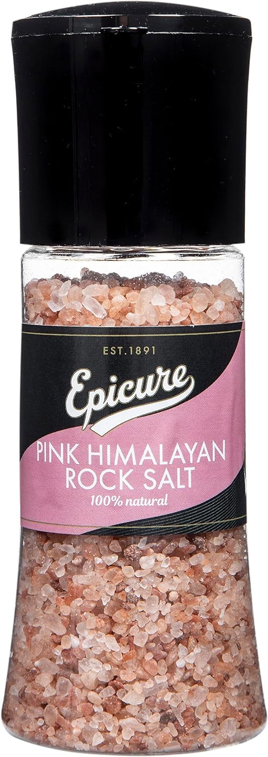 Epicure Pink Himalayan Rock Salt Grinder - Freshly Ground Seasoning | 320g 3