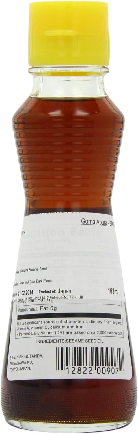 Kadoya - 100% Pure Sesame Oil (5.5oz / 163ml)