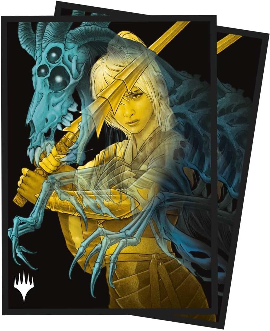 Ultra PRO Magic: The Gathering Trading Cards - Duskmourn 100ct Deck Protector Sleeves (The Wandering Rescuer Alt Art)