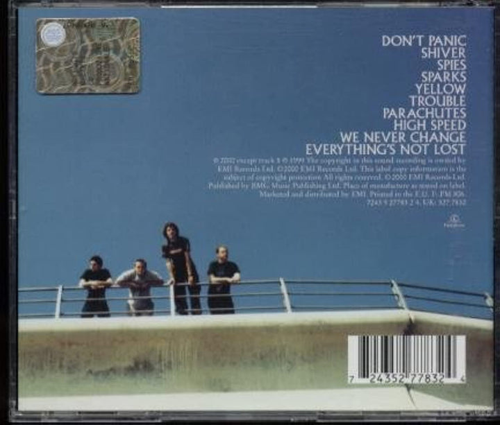Coldplay - Parachutes Audio CD