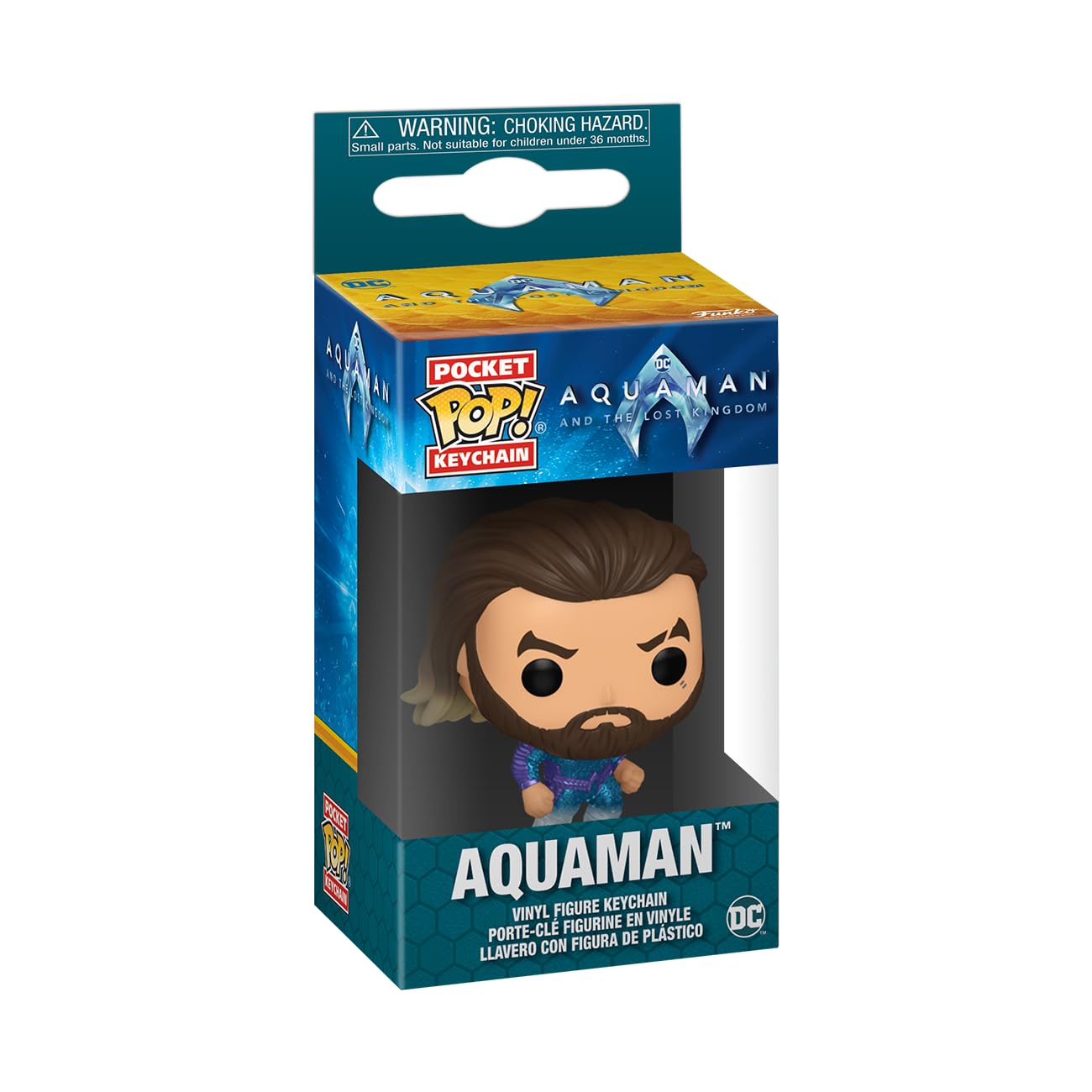 Funko Pop! Keychain: DC - Aquaman Vinyl Figure (67574) 3