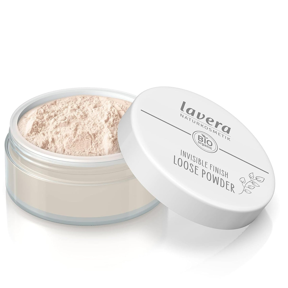 lavera Invisible Finish Loose Powder - Sets Makeup, Long-Lasting Coverage | 11g | Colorless
