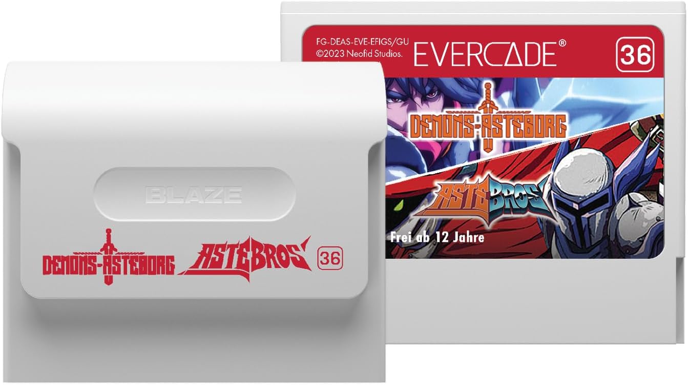Demons of Asteborg and Astebros - Evercade Dual Cartridge 2
