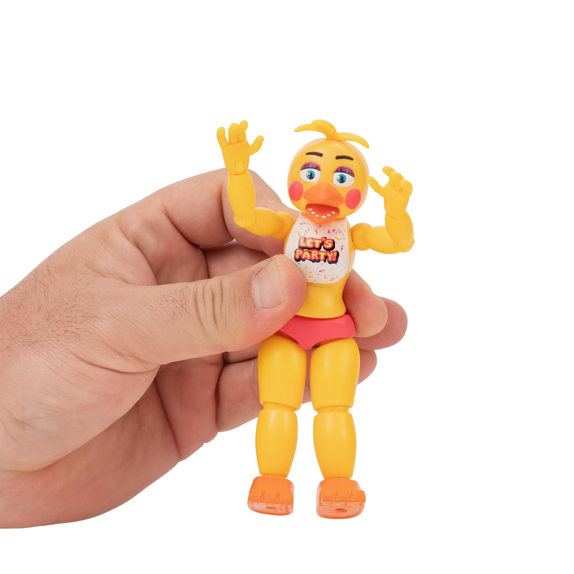 Five Nights at Freddy's Toy Chica - 5-Inch Articulated Figure with Jumpscare Feature 4