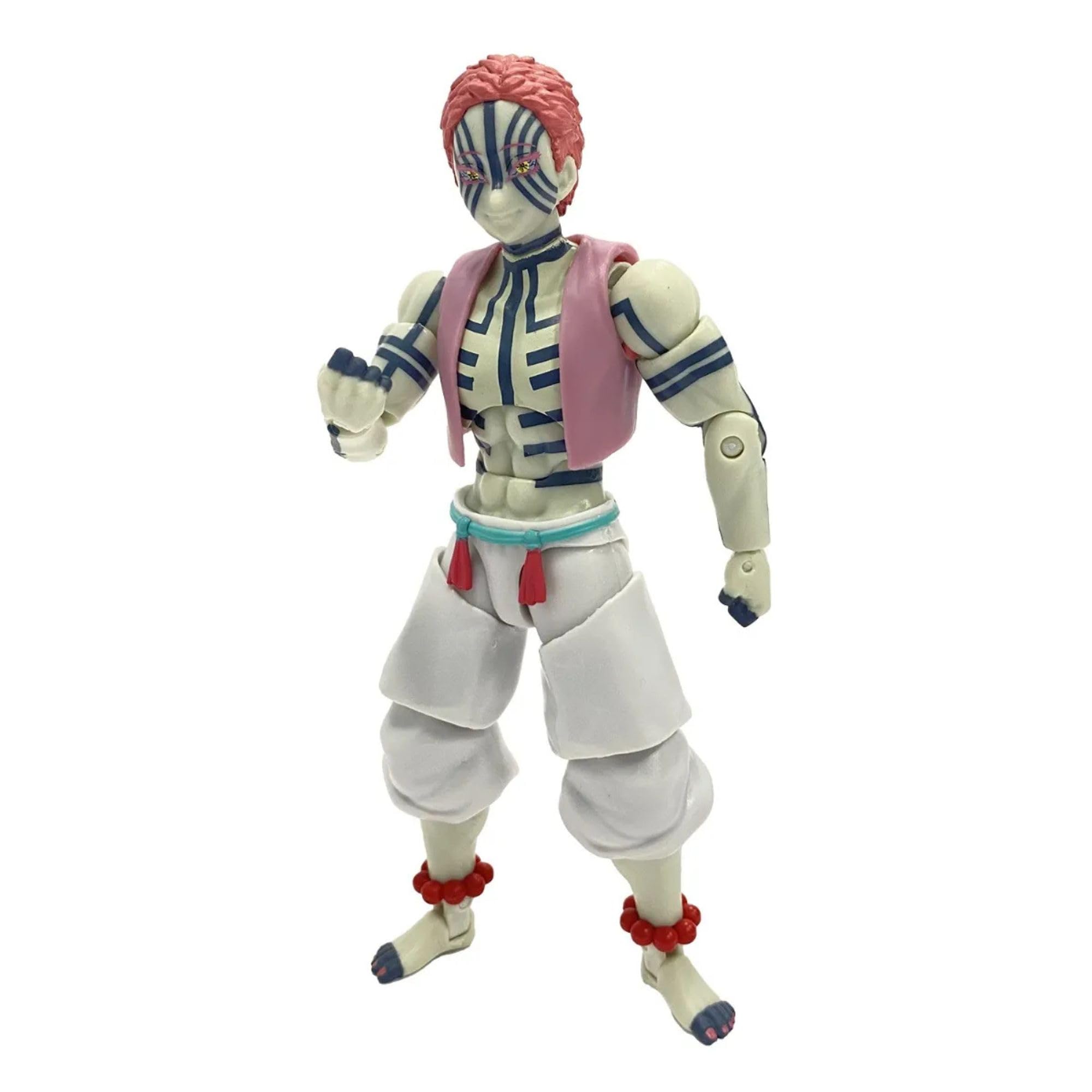 BANDAI Ultimate Legends Akaza Action Figure - 12.5cm Posable Demon Slayer Figure 2