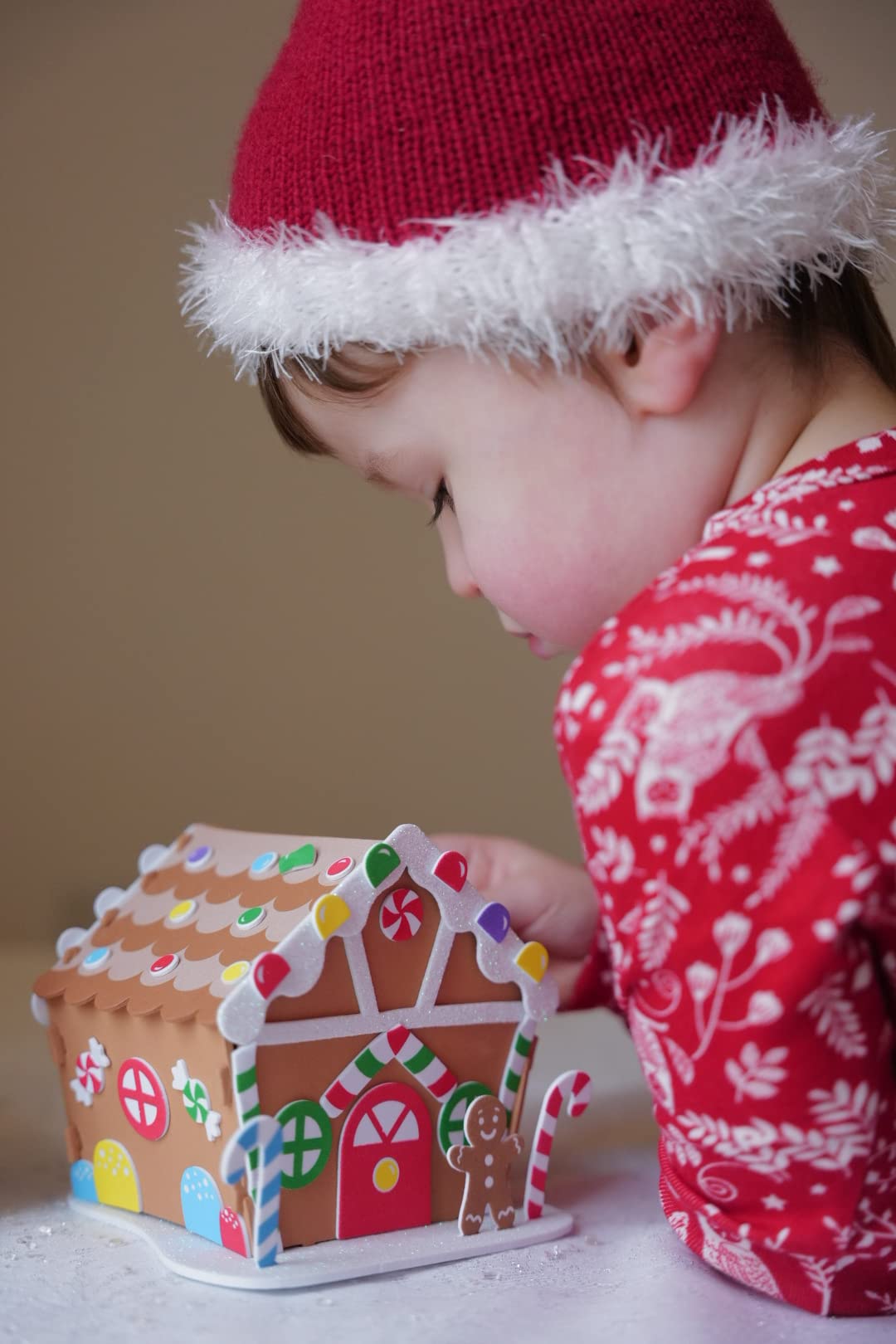 Baker Ross Gingerbread House Craft Kit - Christmas Arts & Crafts for Kids 2