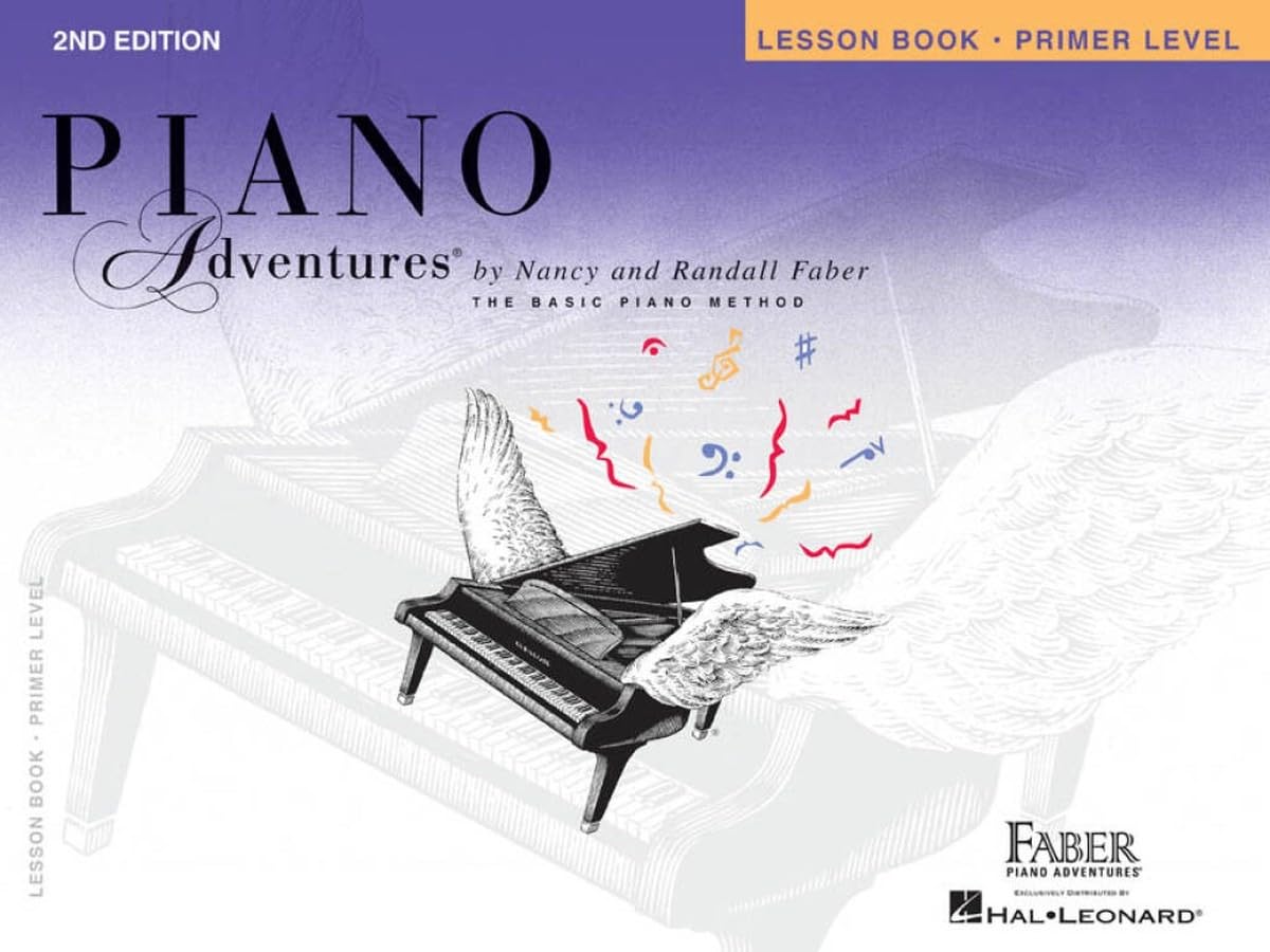 Faber Piano Adventures - Primer Level Lesson Book, 2nd Edition | Music Instruction & Study