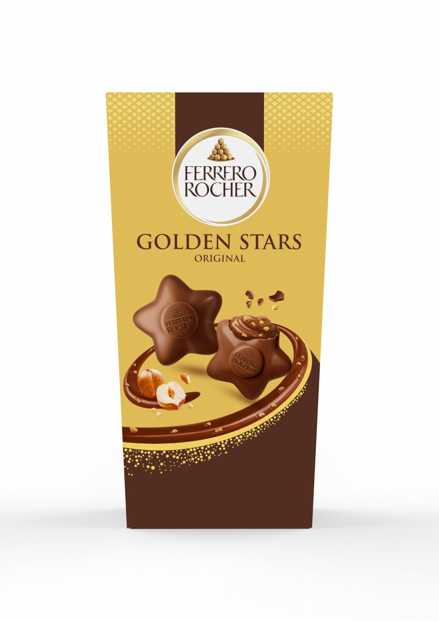 Ferrero Golden Stars Milk Chocolate and Hazelnut 115g