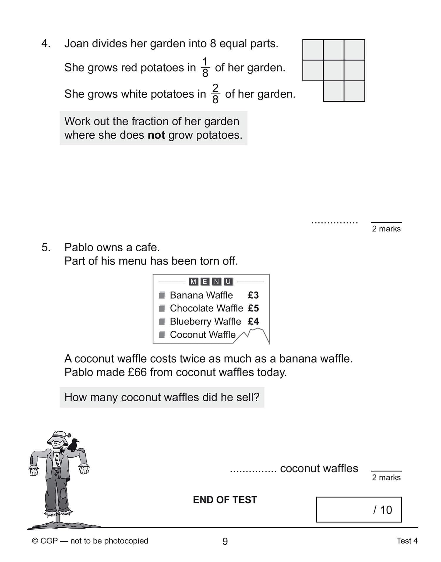 CGP KS2 Year 4 Maths 10-Minute Tests: Problem Solving | Paperback | Ages 6-9 5