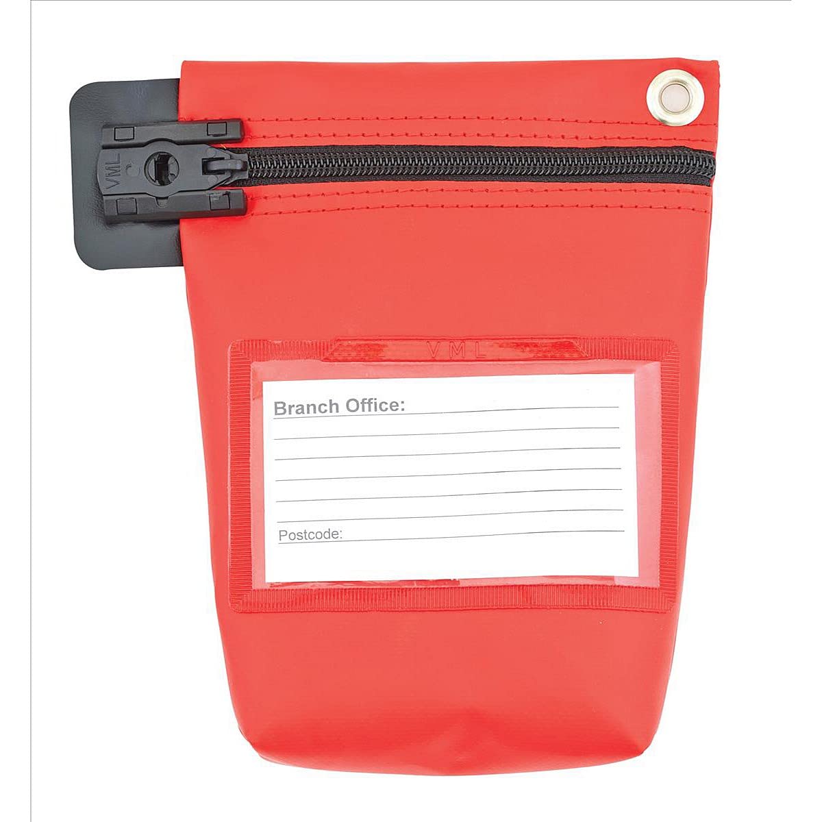 Q-Connect Heavy Duty Security Mailing Pouch | Nylon | Black | 3.56L