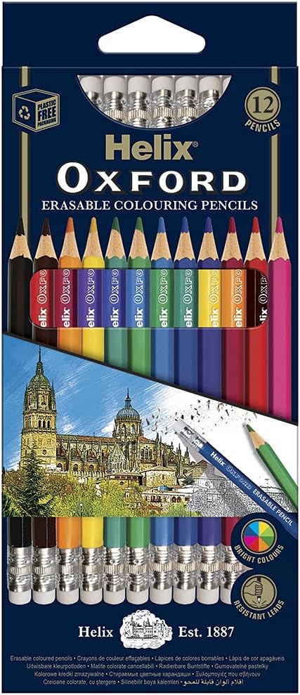 Helix Oxford Complete Back to School Stationery Set, Oxford Blue