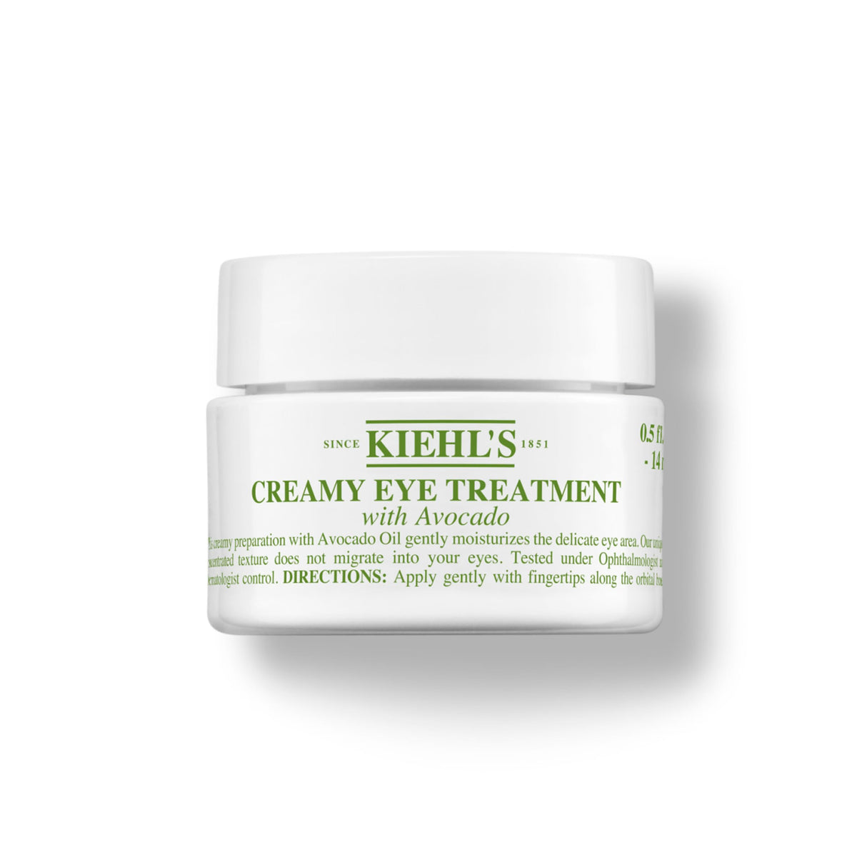 Kiehl's Creamy Eye Treatment with Avocado - Hydrates & De-Puffs | 14ml