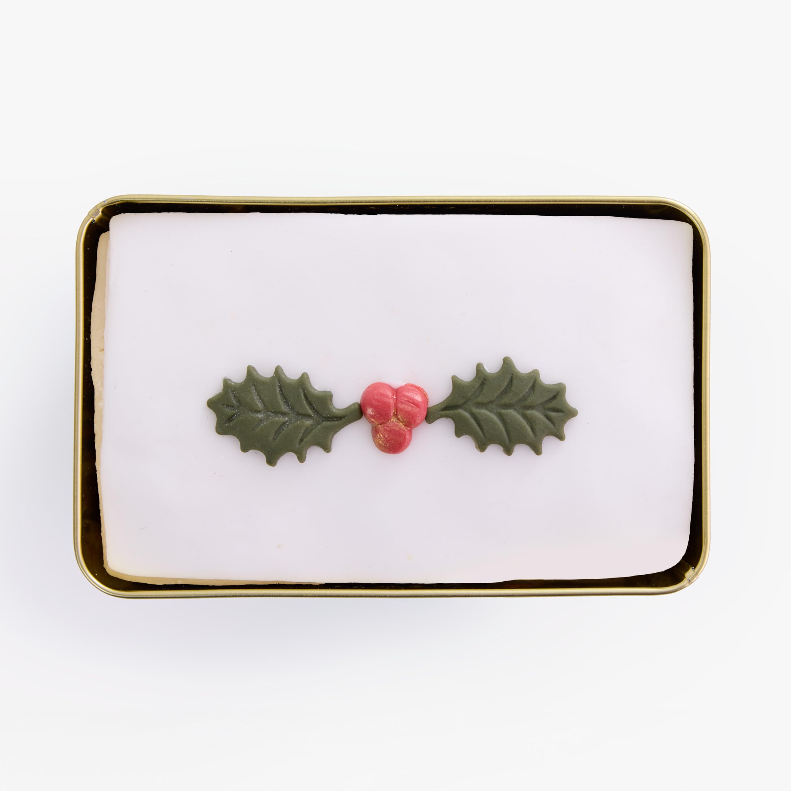 Cartwright & Butler - Merry Christmas Iced Fruit Loaf Cake in Tin 2