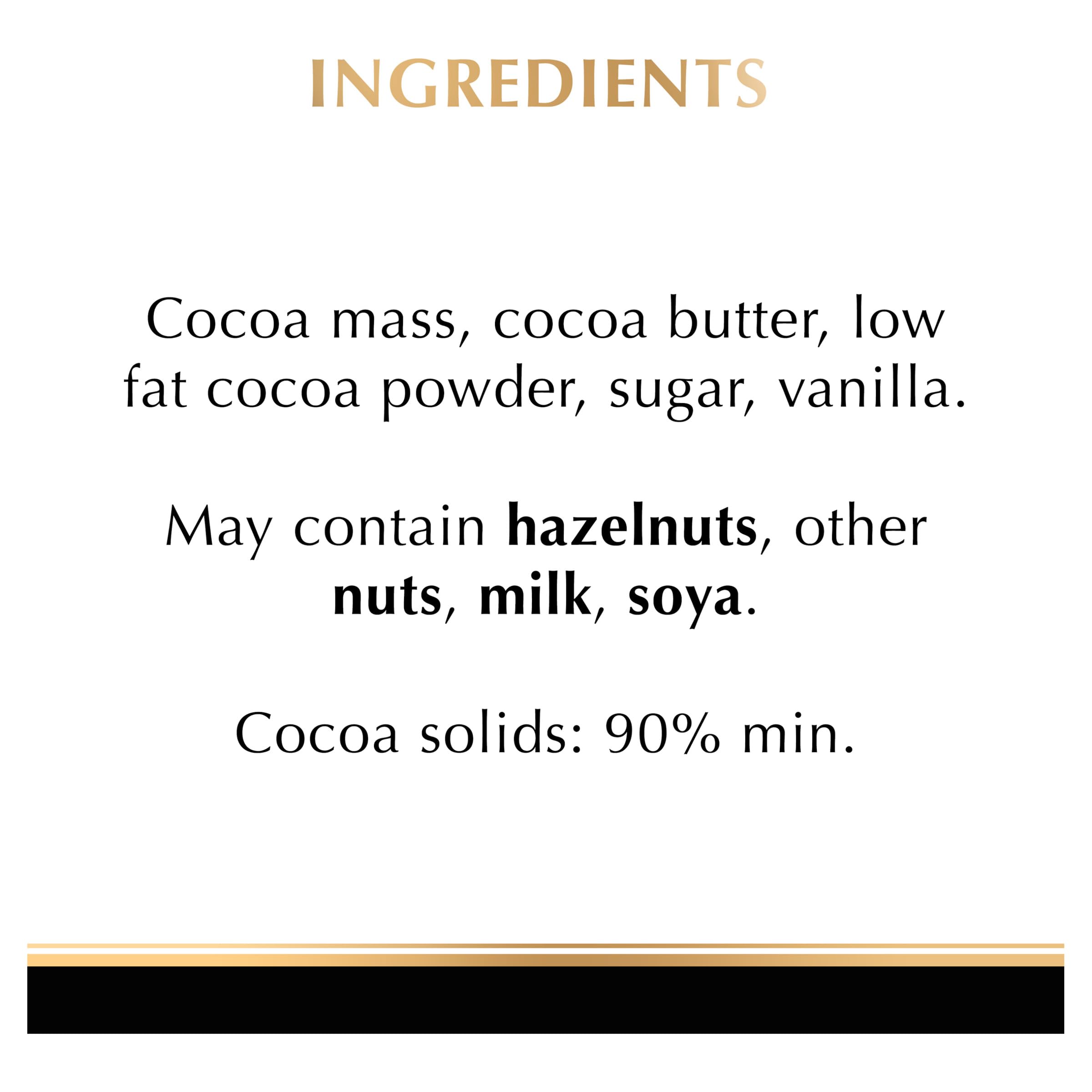 Lindt Excellence Supreme Dark 90% Cocoa Chocolate Bar 100g 3