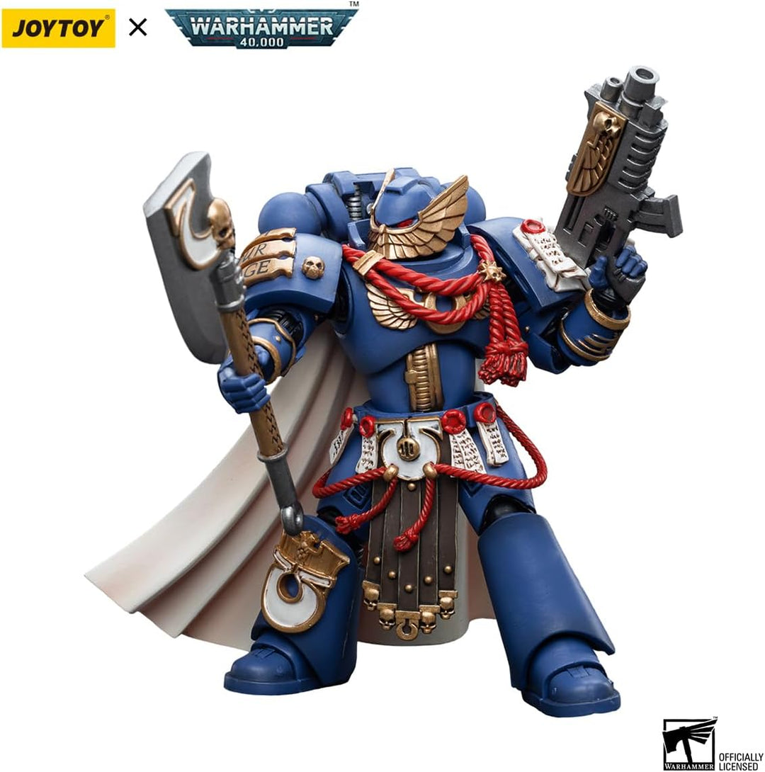 JoyToy Bloomage Tech - WH40K Ultramarines Honour Guard 2 1/18 Figure - Highly Detailed Collectible for Ages 15+