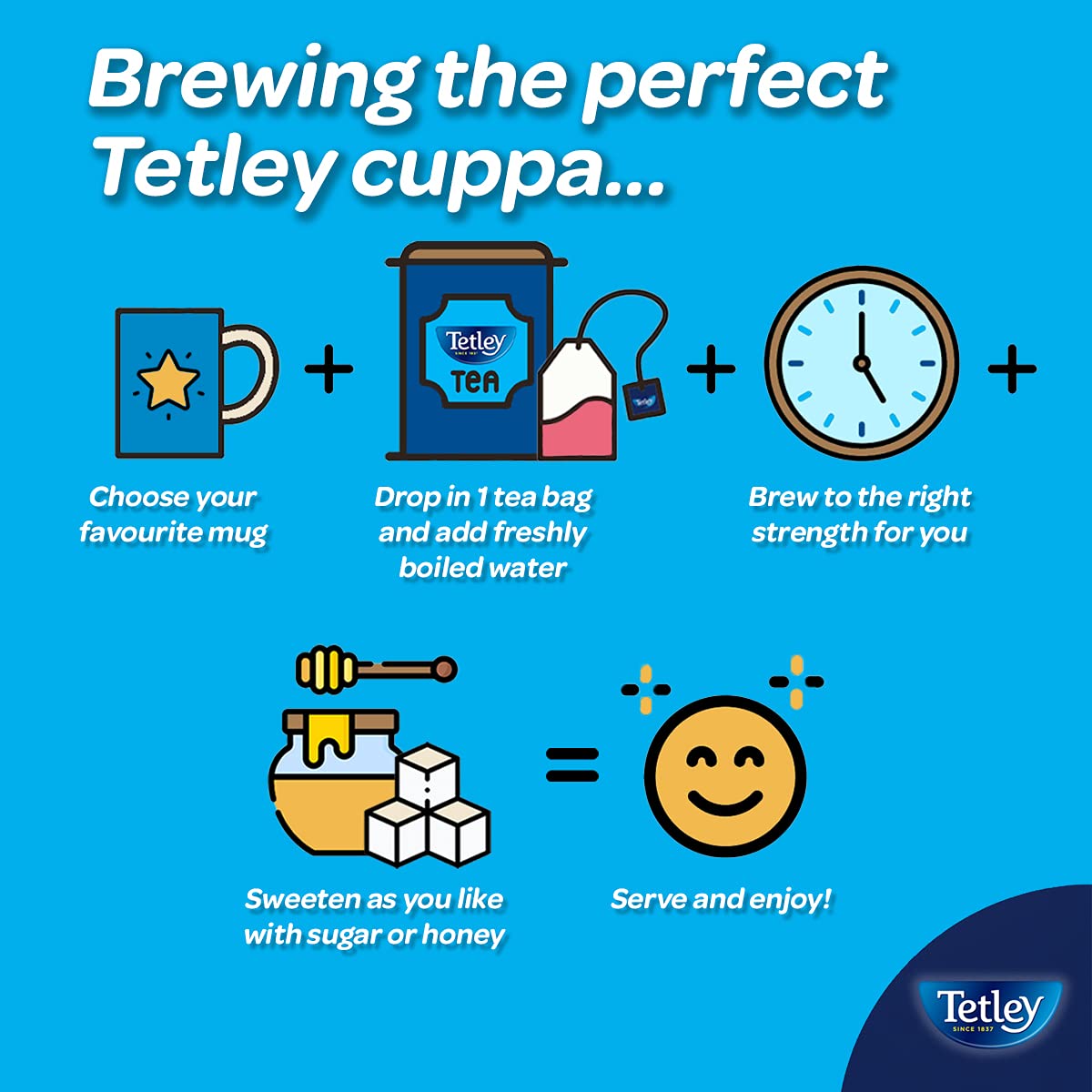 Tetley Raspberry & Pomegranate Tea - Caffeine-Free Herbal Blend | 150 Teabags (6x25) 5