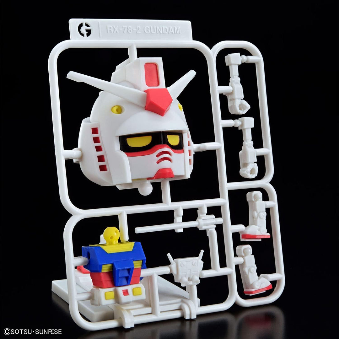 Bandai Gunpla-kun DX Set with Runner Ver. Recreated Parts Model Building Kit (2640762)