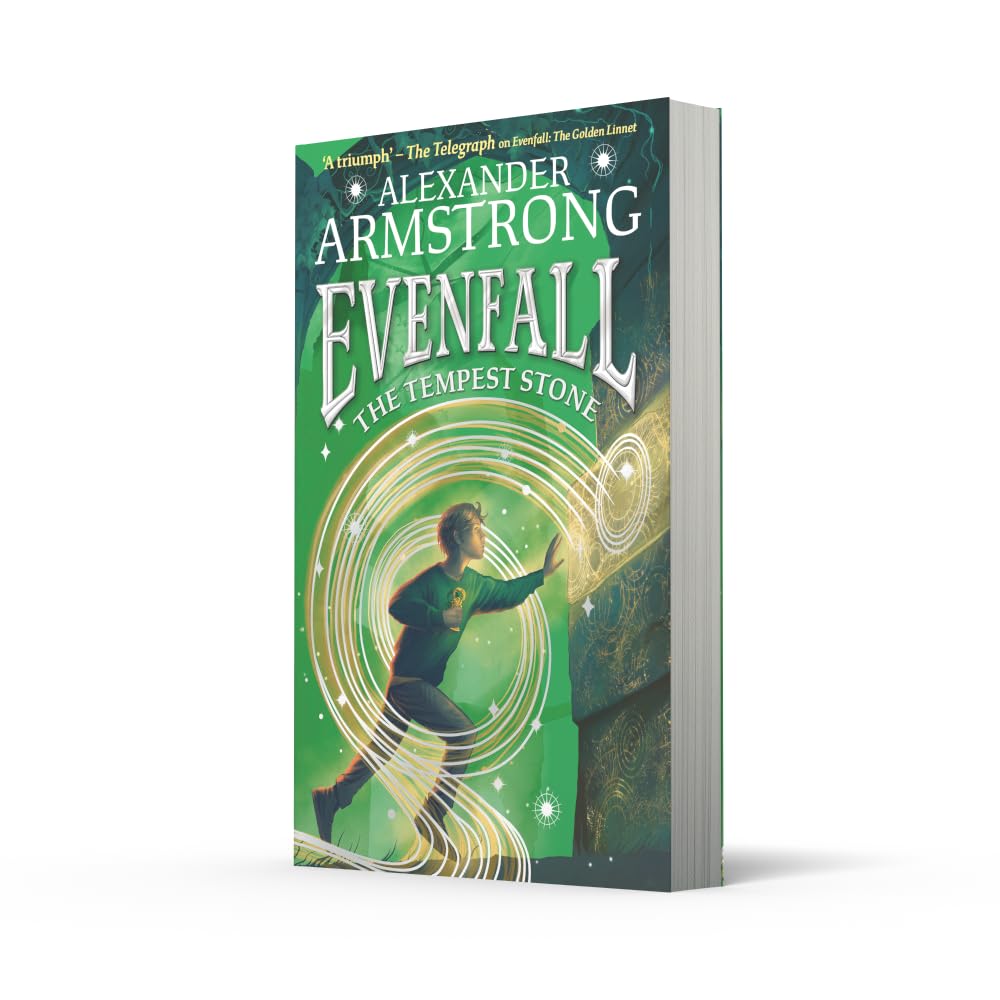 Evenfall: The Tempest Stone - Book 2 by Alexander Armstrong | Ages 9-12 | Paperback