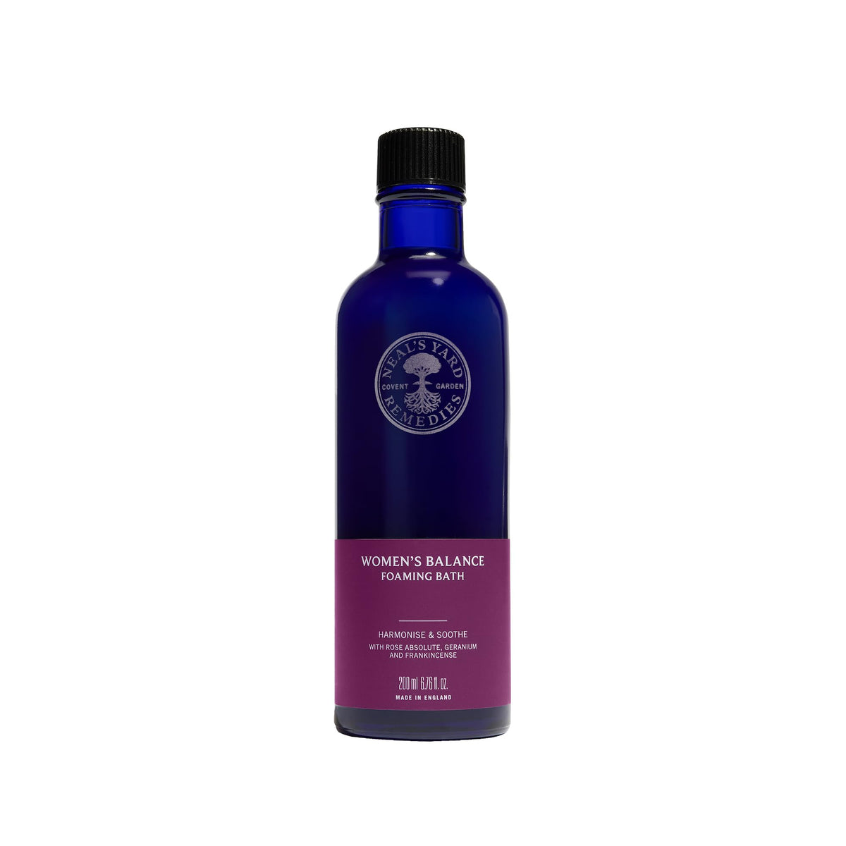 Neal's Yard Remedies Women's Balance Foaming Bath - Relaxing & Nourishing Shower Gel | 200 ml