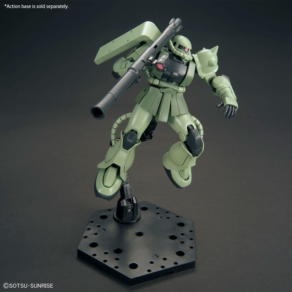 BANDAI SPIRITS HG Zaku II (Mobile Suit Gundam) - 1/144 Scale Model Kit | Snap-Fit Assembly | No Glue or Paint Required 4