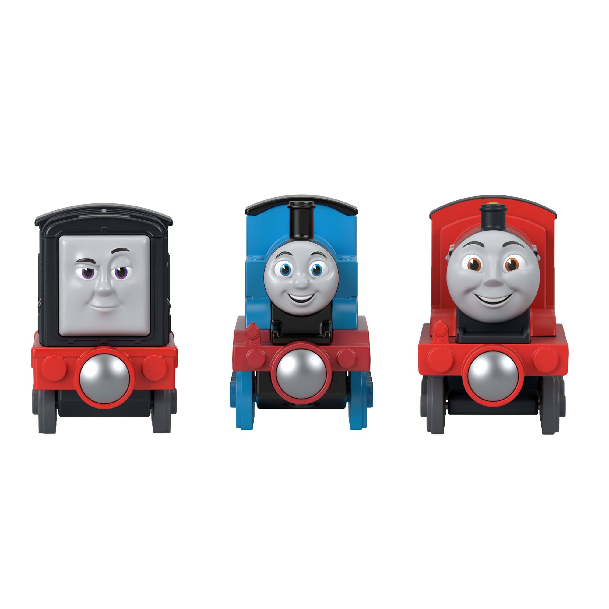 THOMAS & FRIENDS Die-Cast Toy Train Multipack of 3 (Thomas, Diesel, James) | Ages 3+ 2