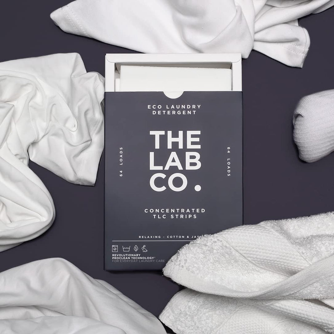 The Lab Co. - Laundry Detergent Strips (64 Loads, Cotton Lavender Jasmine)