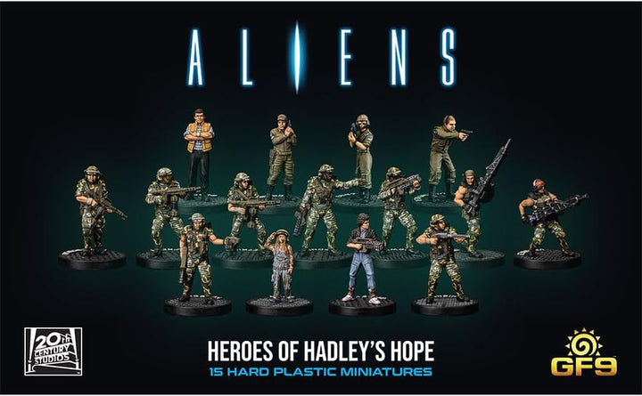 Gale Force Nine Aliens Heroes of Hadley's Hope Miniatures Set (ALIENS16)