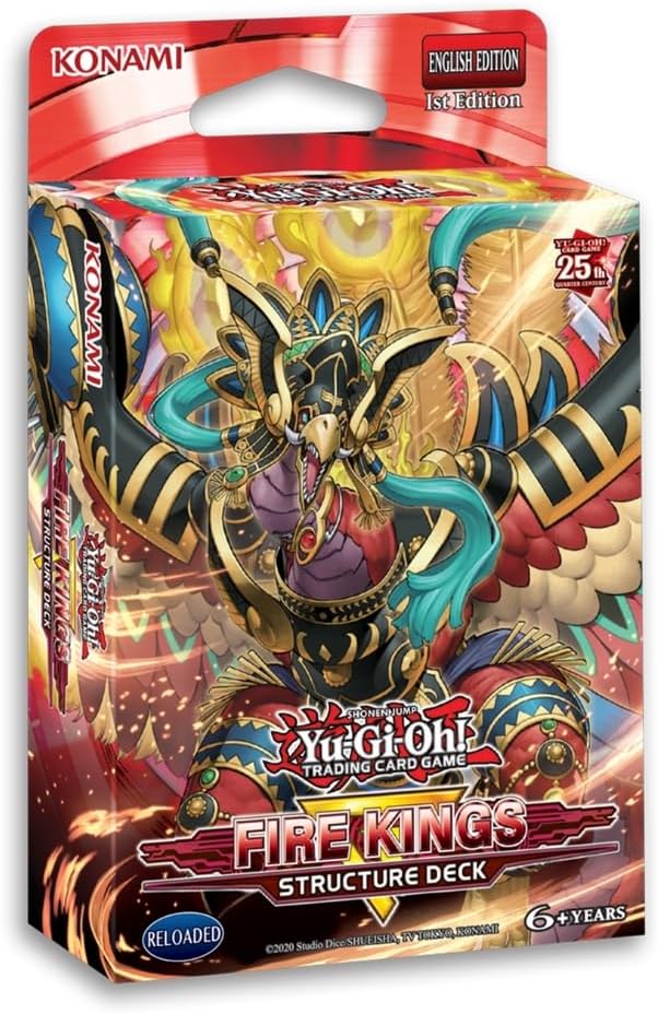 YU-GI-OH! Fire Kings Structure Deck Card Game (SR14)