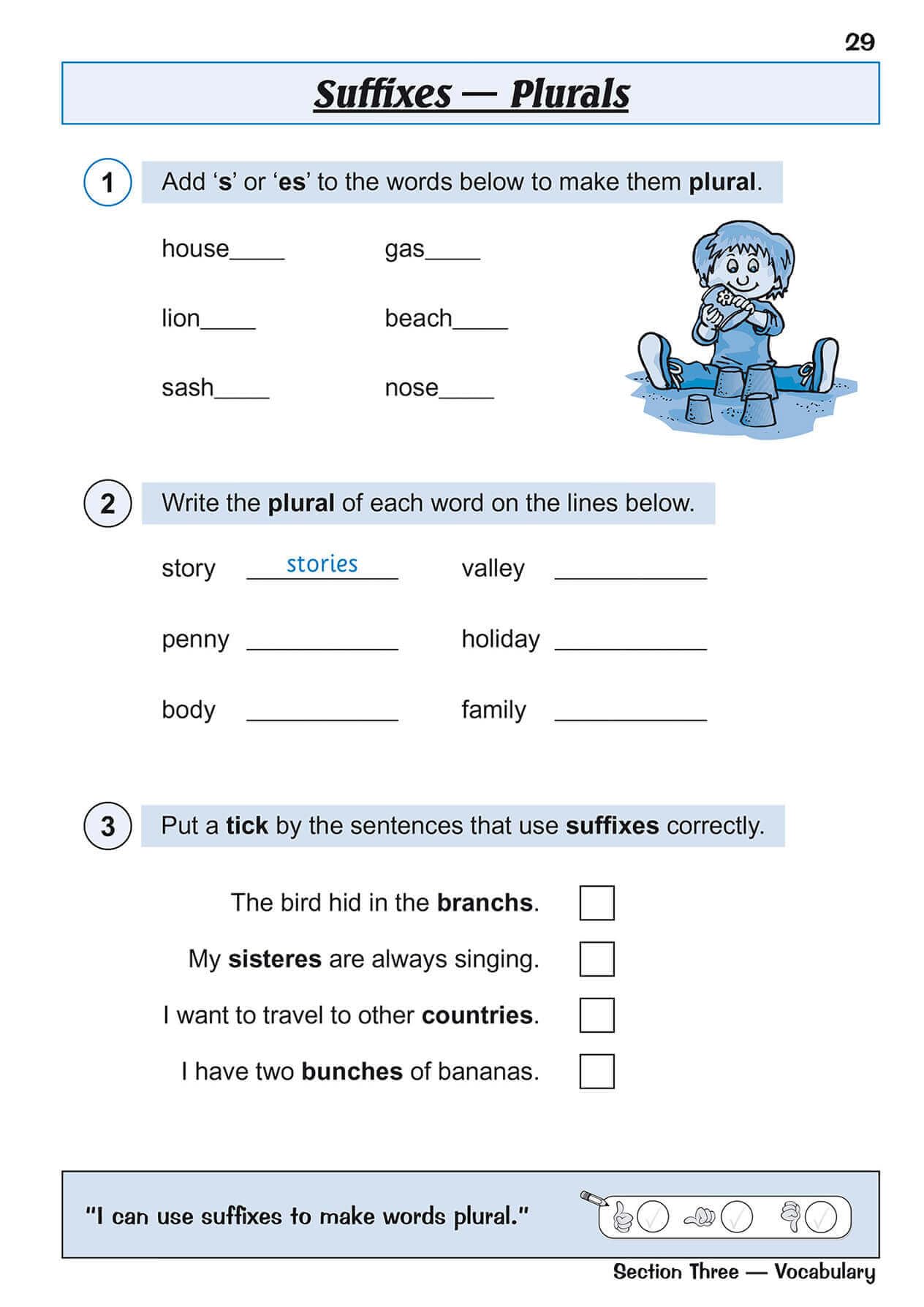 CGP Books KS1 English Targeted Study & Question Book - Year 2 | Ages 6-7 | 88 Pages 3