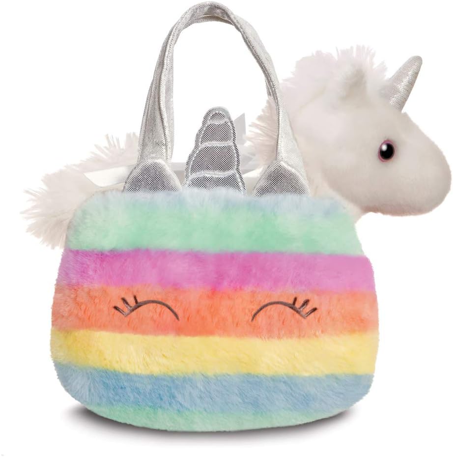 Aurora, 61363, Fancy Pal Rainbow Unicorn, Soft Toy, Rainbow