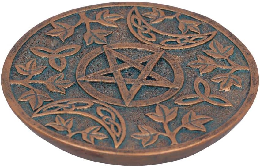 Nemesis Now Divine Essence Wiccan Incense Burner, Bronze (12.7cm)