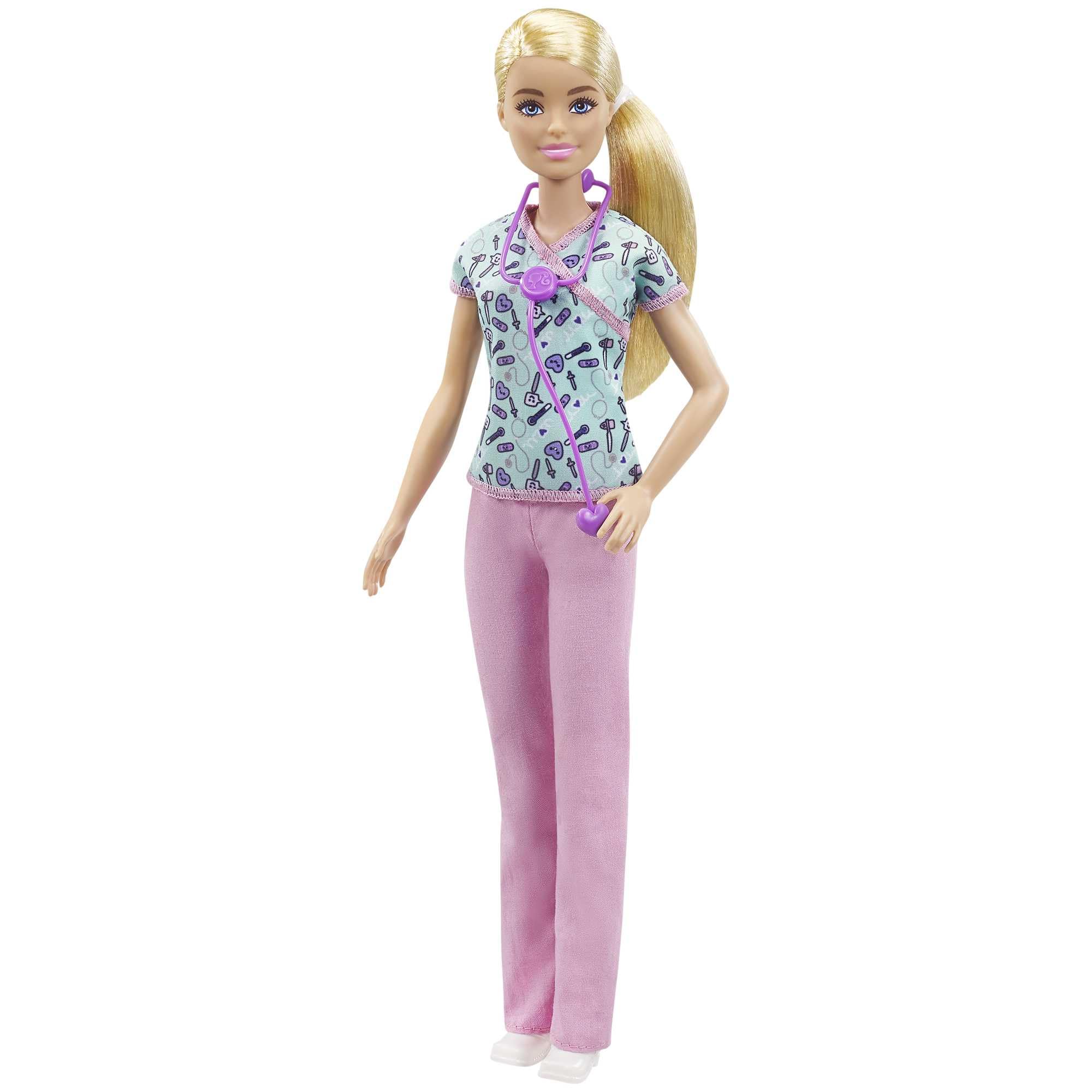 Barbie Nurse Doll - 12-in/30.40-cm Doll, Ages 3+ 1