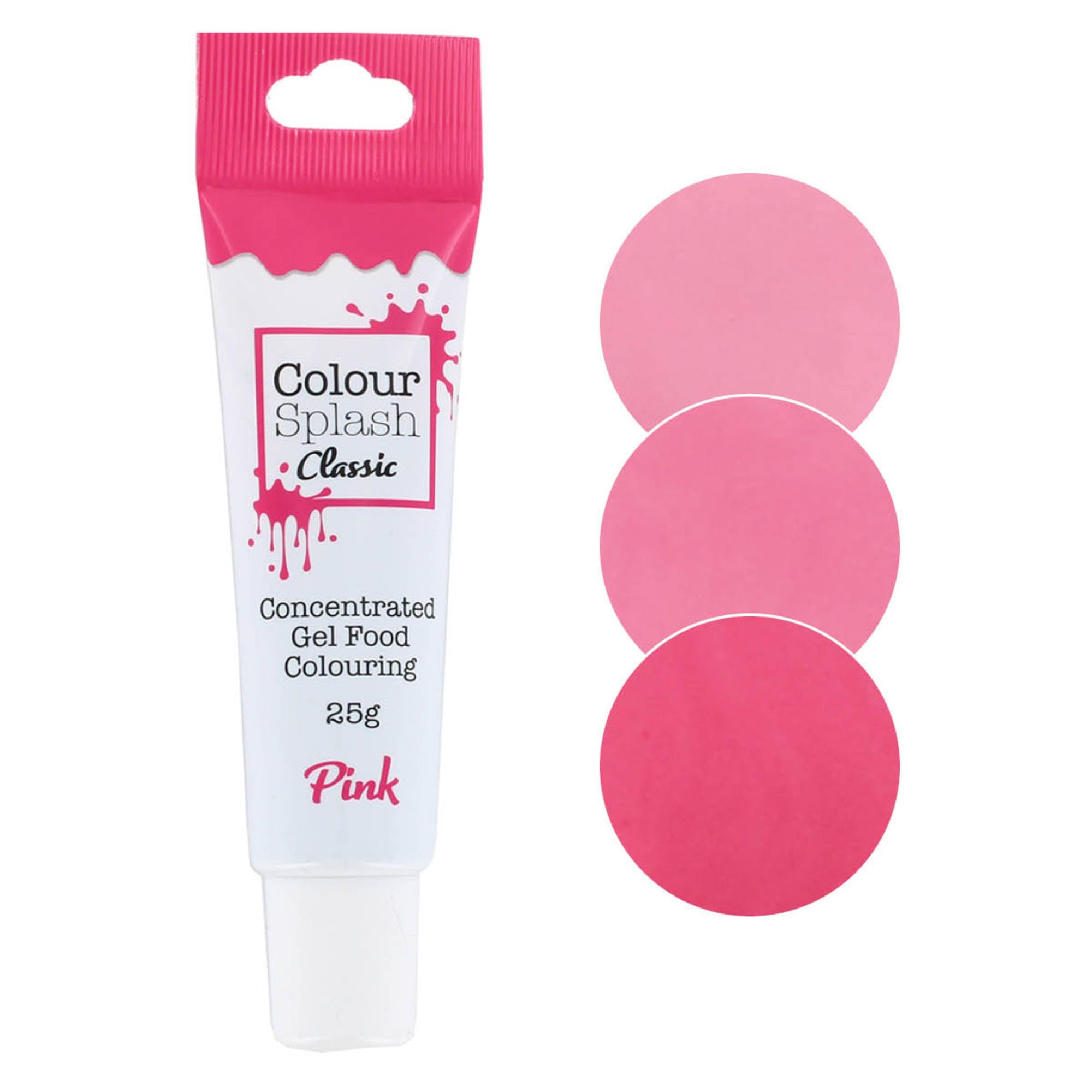 Colour Splash Food Colouring Gel Tube - Highly Concentrated Edible Colour for Baking | Pink, 25g 7