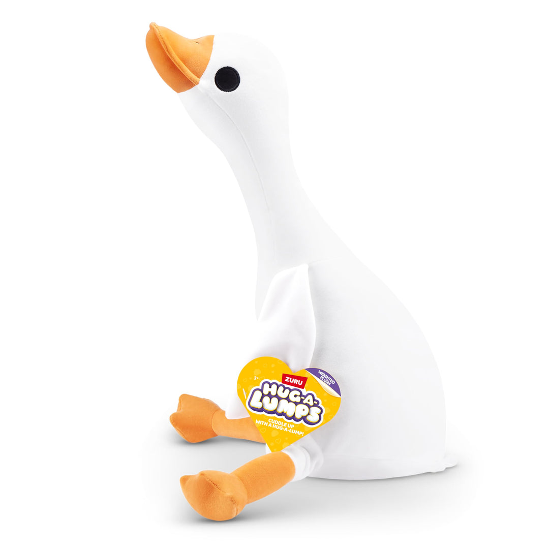 Hug-A-Lumps by ZURU - Weighted Plush Cuddly Comfort Toy, 1.5kg Goose (Mav)