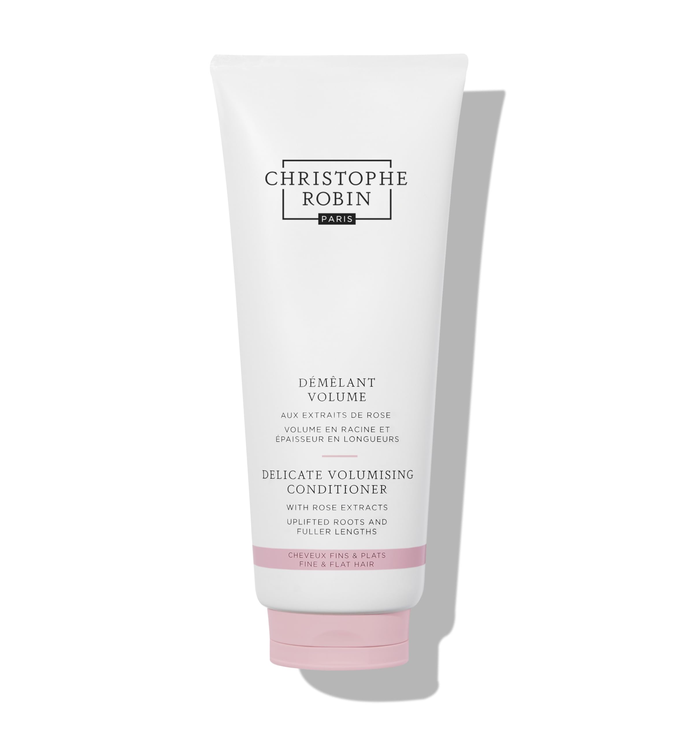Christophe Robin Delicate Volumising Conditioner with Rose Extracts 200ml | For Fine Hair | Paraben Free