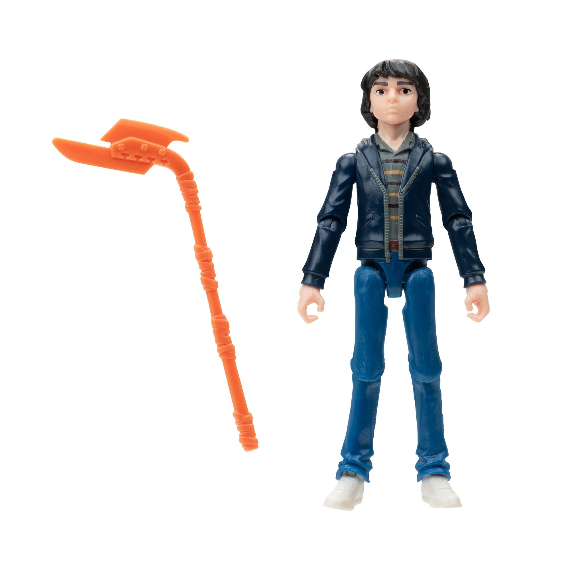 Jazwares Stranger Things: Tales from ‘85 Mike Wheeler Action Figure - 3.75-Inch Scale | 15 Points of Articulation | Includes Hockey Stick Accessory 3