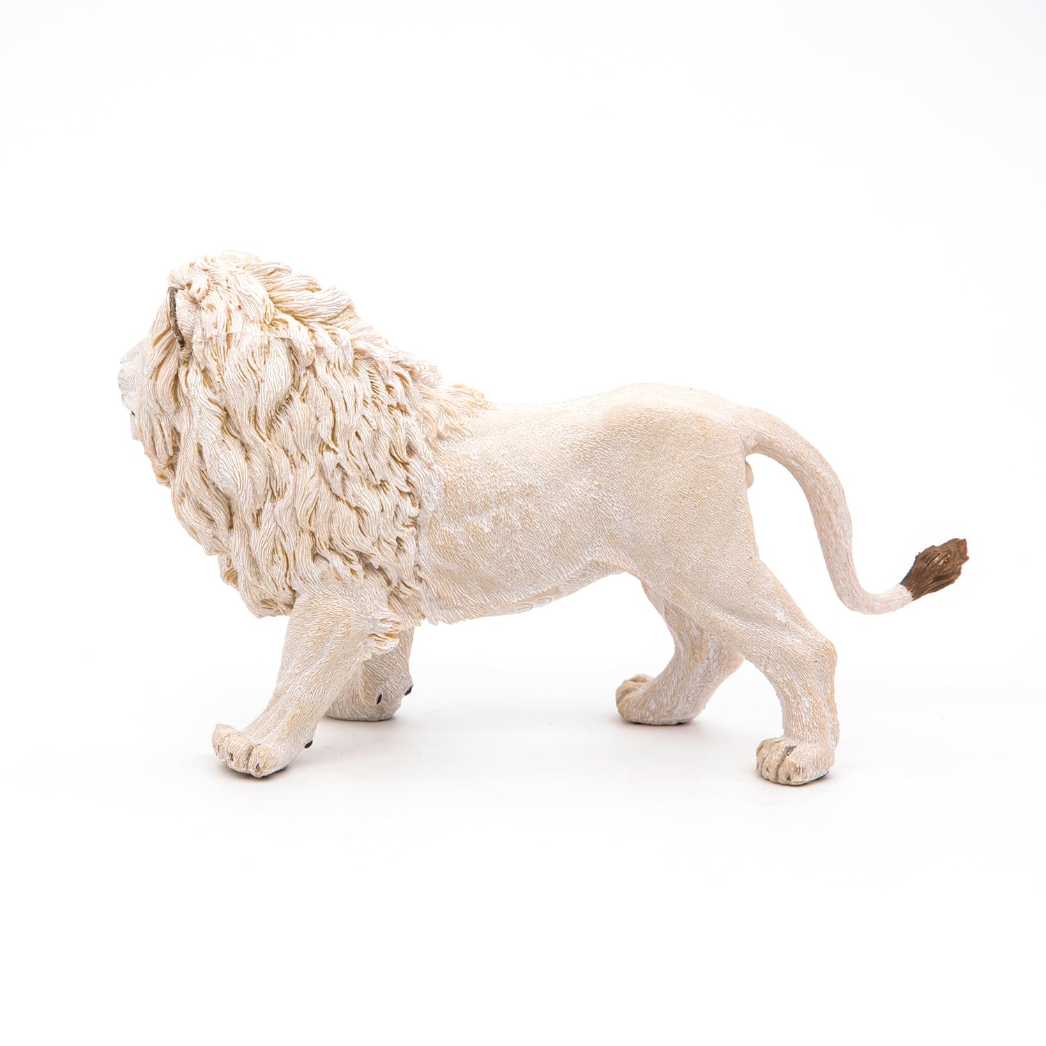 Papo White Lion Figurine - Wildlife Action Figure for Imaginative Play 5