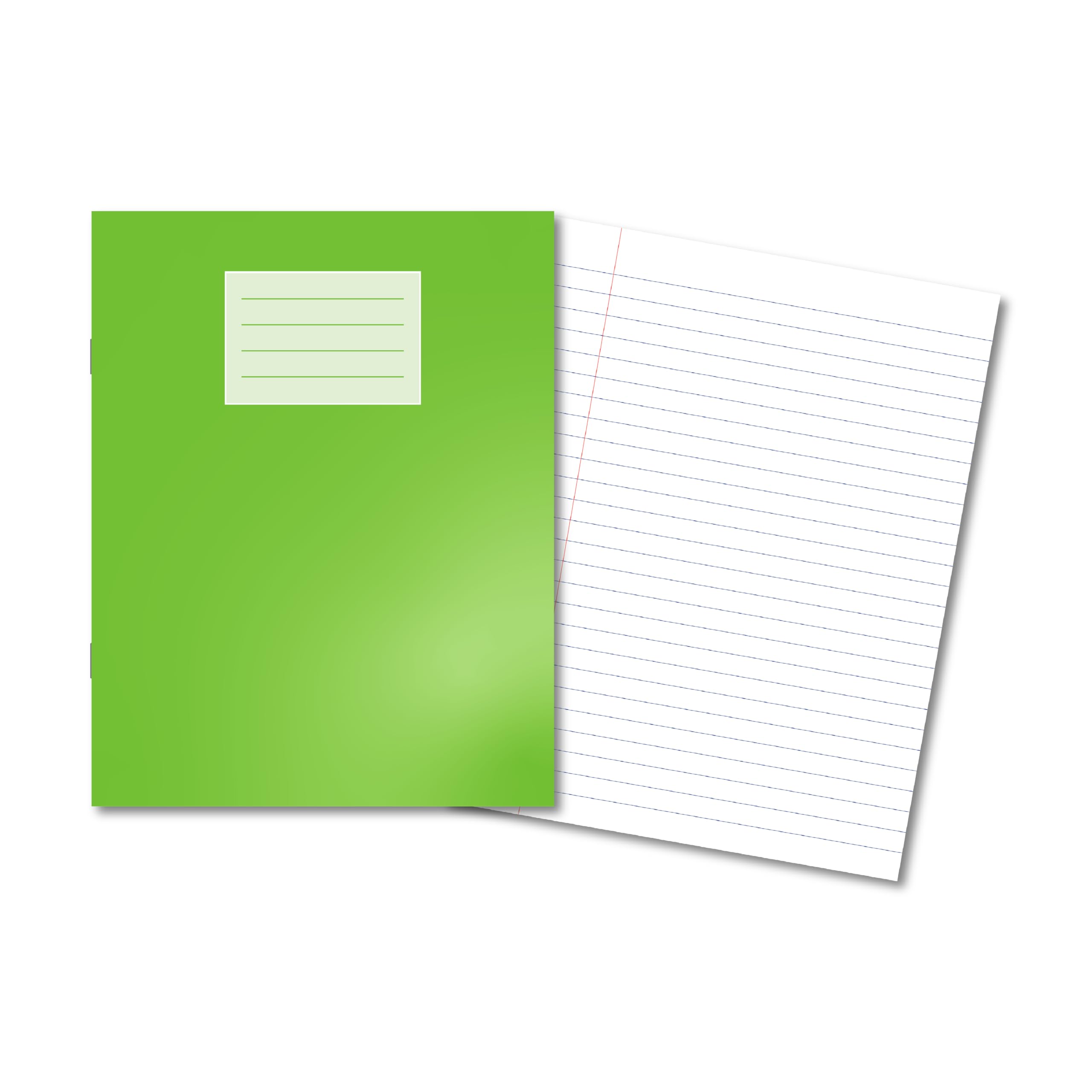Oxford Composition Notebook - A5, 80 Pages, 8mm Ruled, Pack of 5 Assorted Colours 2