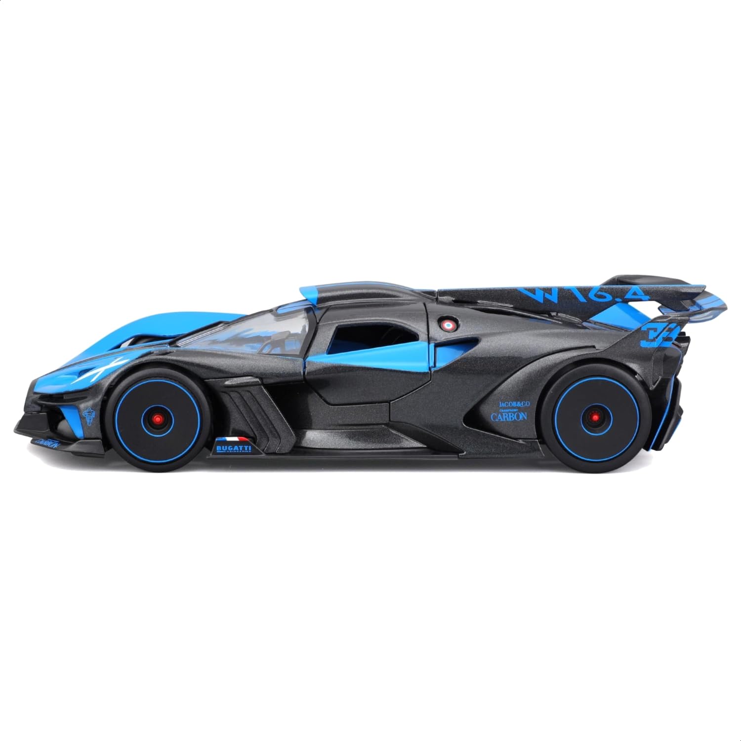 Maisto BUGATTI BOLIDE Super Car Model - 1:24 Scale Die-Cast | Opening Doors 7