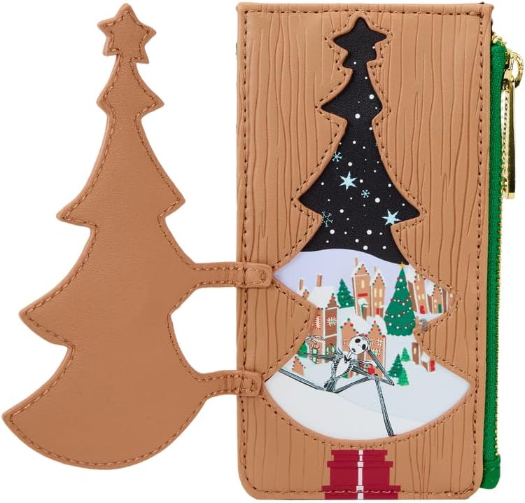 Loungefly The Nightmare Before Christmas Christmas Town Tree Large Cardholder (WDWA3160)