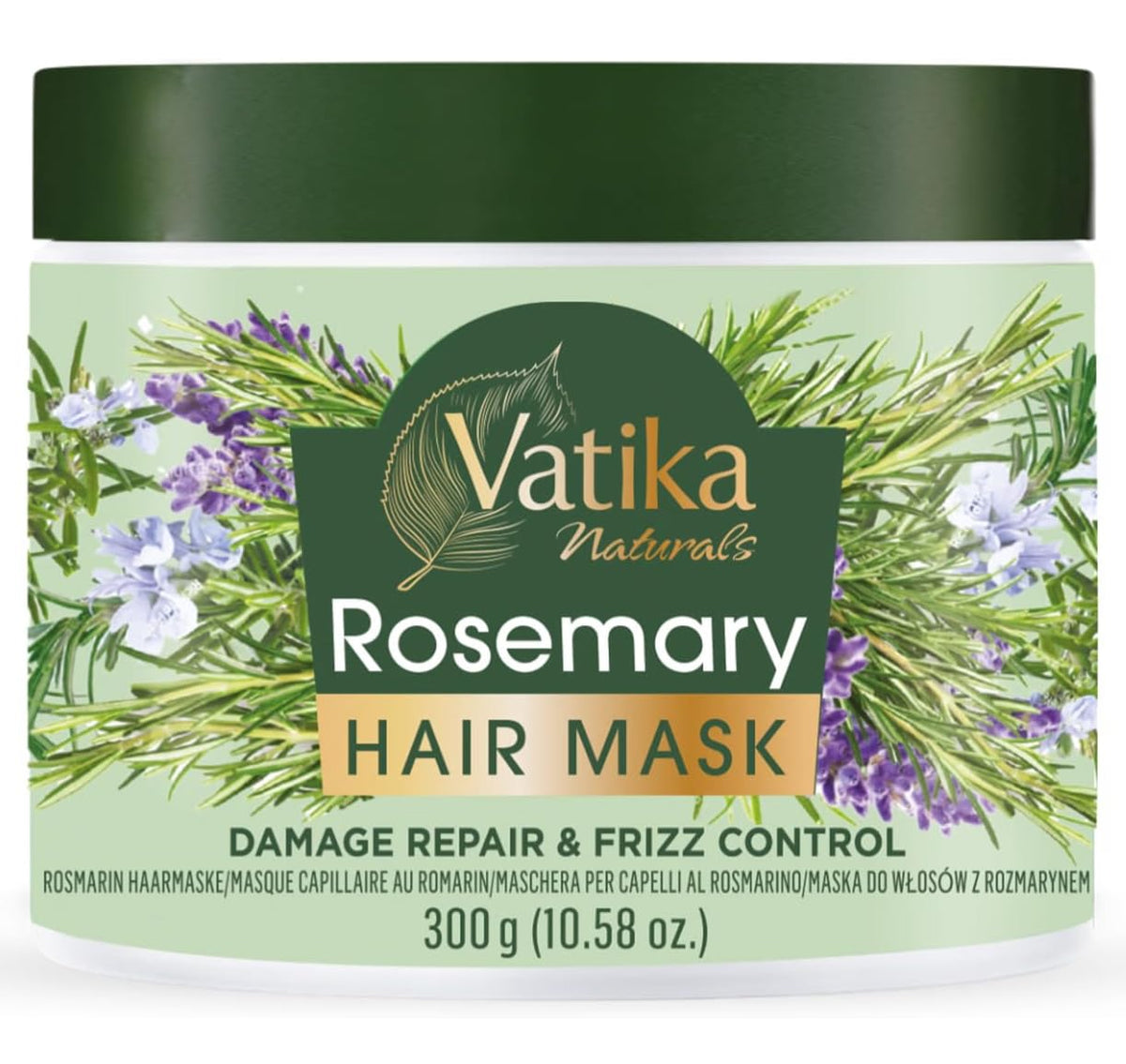 Vatika Naturals Natural Rosemary Hair Mask - Anti-Dandruff, 300 ml