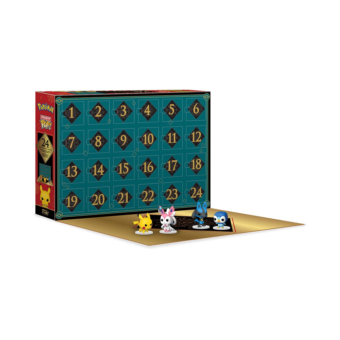 Funko Pocket Pop! Pokémon 24-Day Advent Calendar - Multicolor Collectible Figures 2