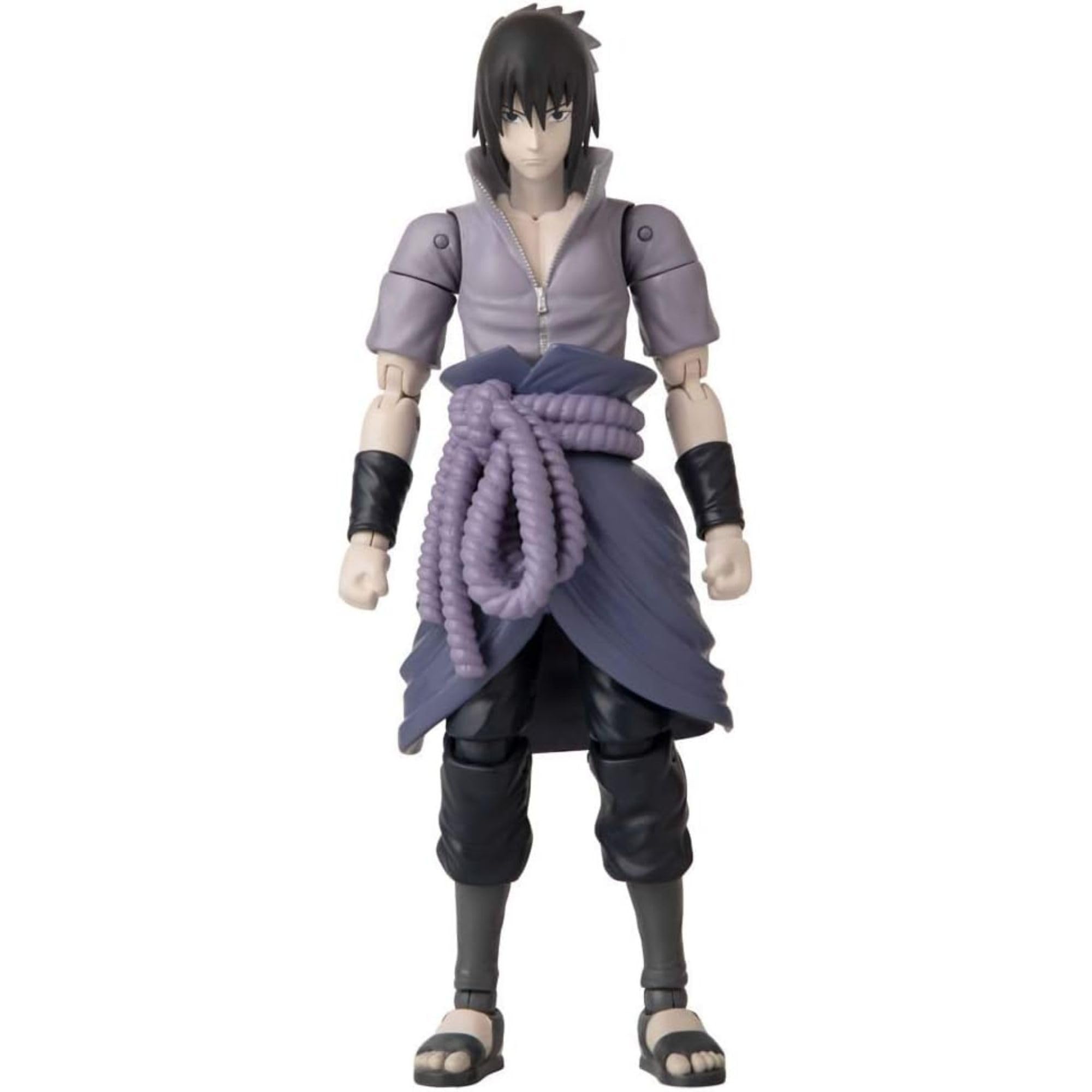 BANDAI Naruto Anime Heroes Sasuke Uchiha Action Figure - 17cm, 17 Points of Articulation 4