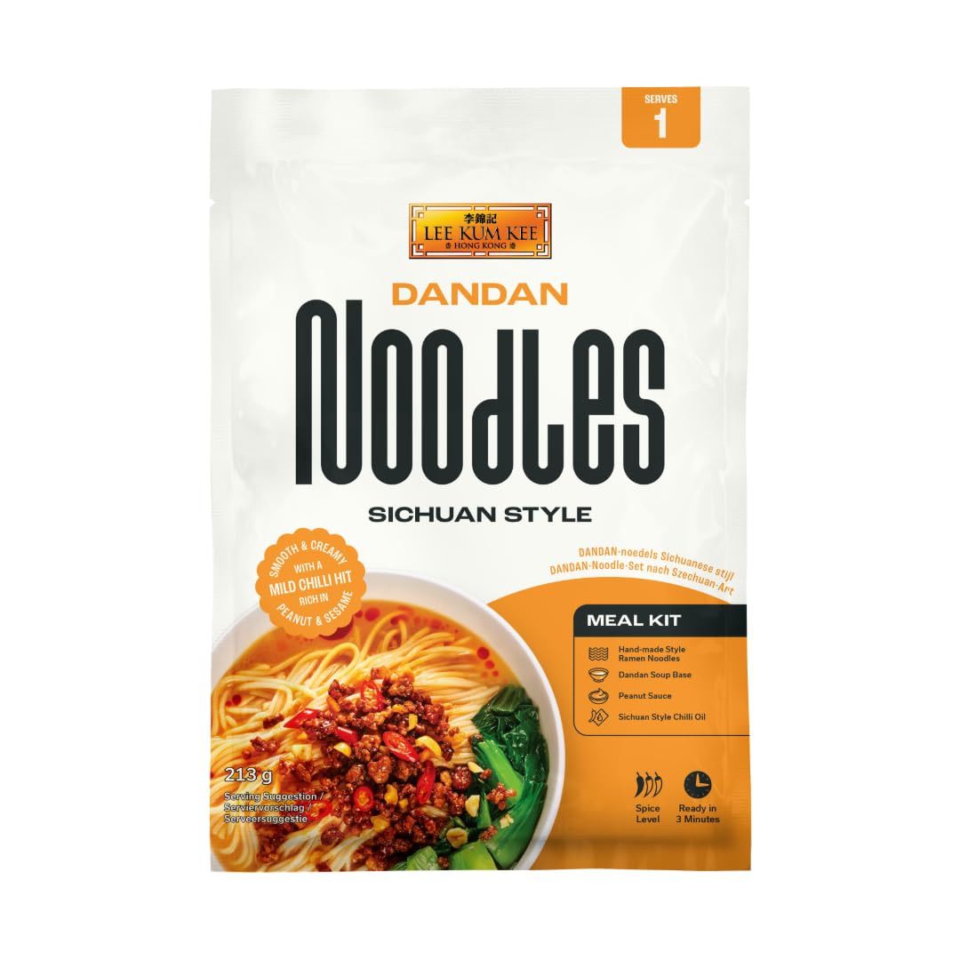 Lee Kum Kee Dan Dan Noodle Kit - Sichuan Style Ramen | 213g Single Serve