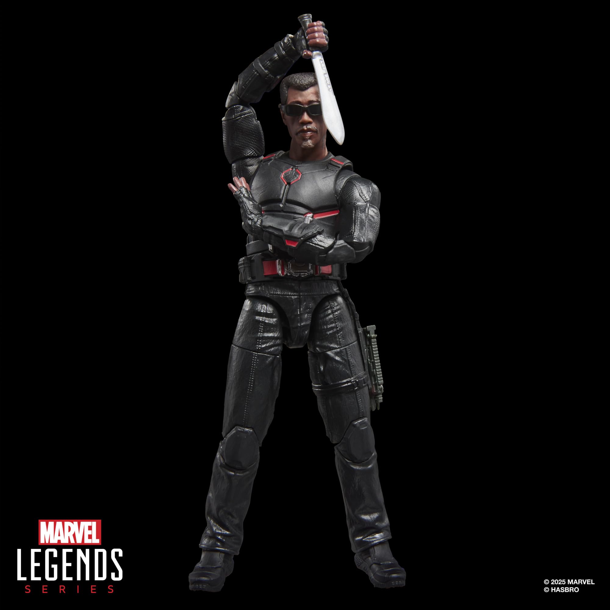 Marvel Legends Series Marvel's Blade Action Figure | 6-Inch Scale | 20+ Points of Articulation 4