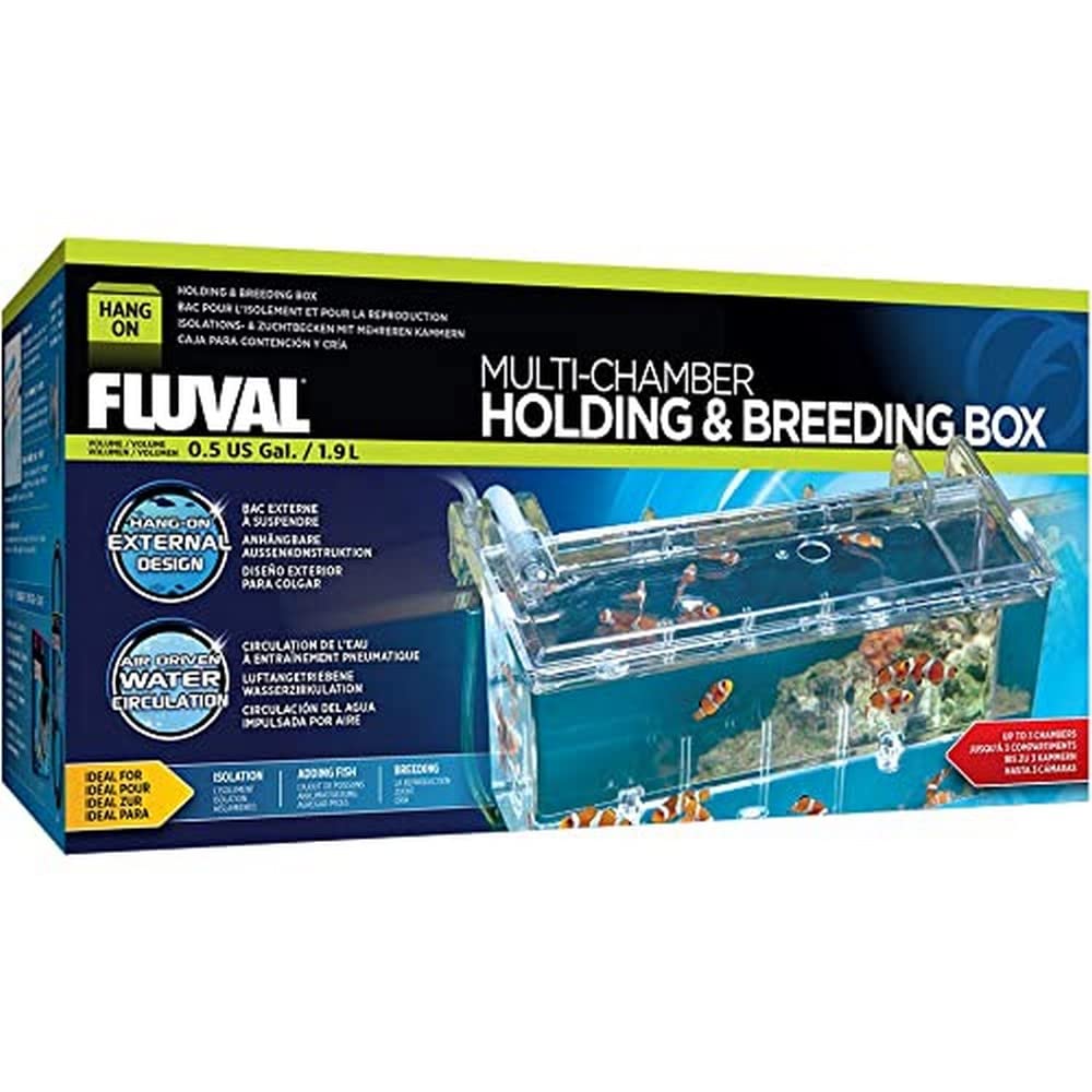 Fluval Marina Hang-On Breeding Box - Large Size, 1.9 Litre Capacity | Easy to Install 1